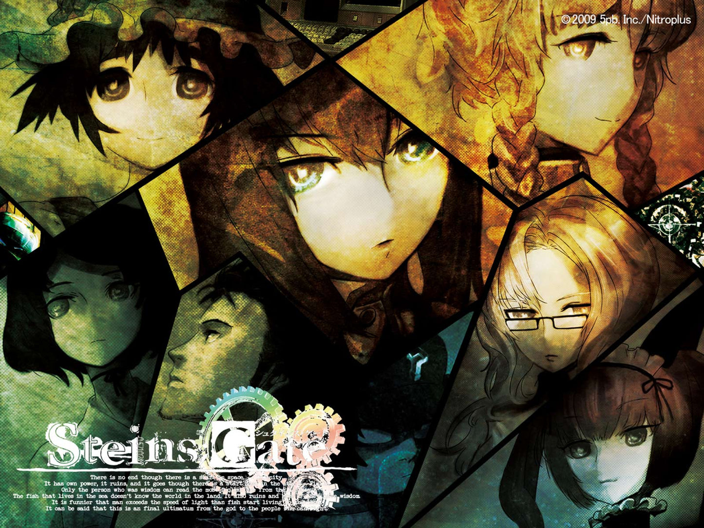 Steins Gate Anime Mousepad 345052 MousepadWarehouse.com