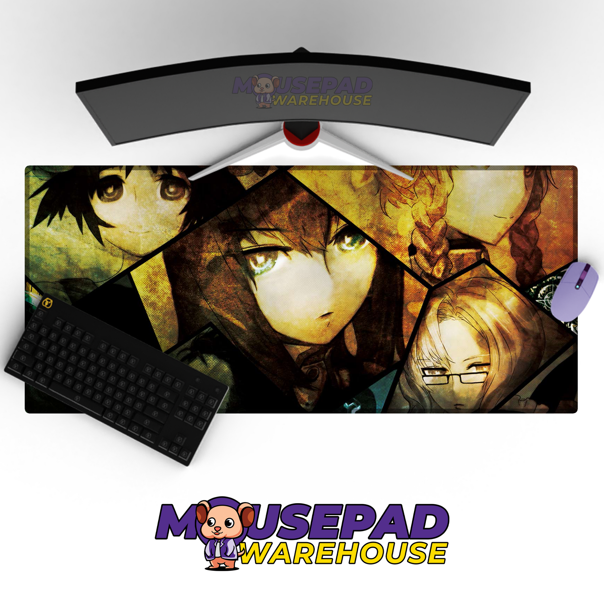 Steins Gate Anime Mousepad 345052 MousepadWarehouse.com