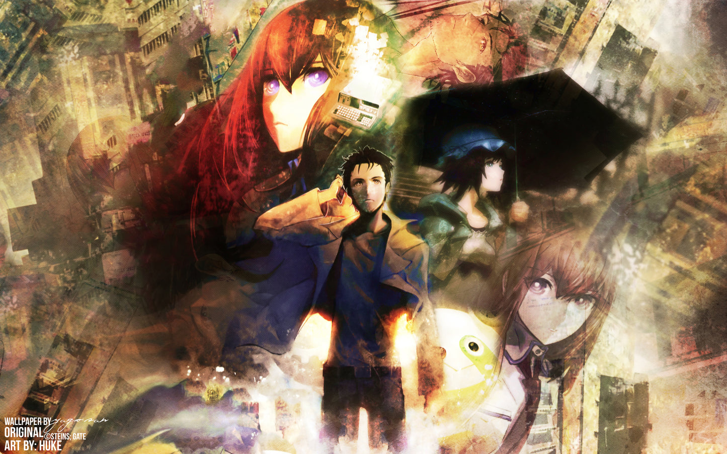 Steins Gate Anime Mousepad 345057 MousepadWarehouse.com