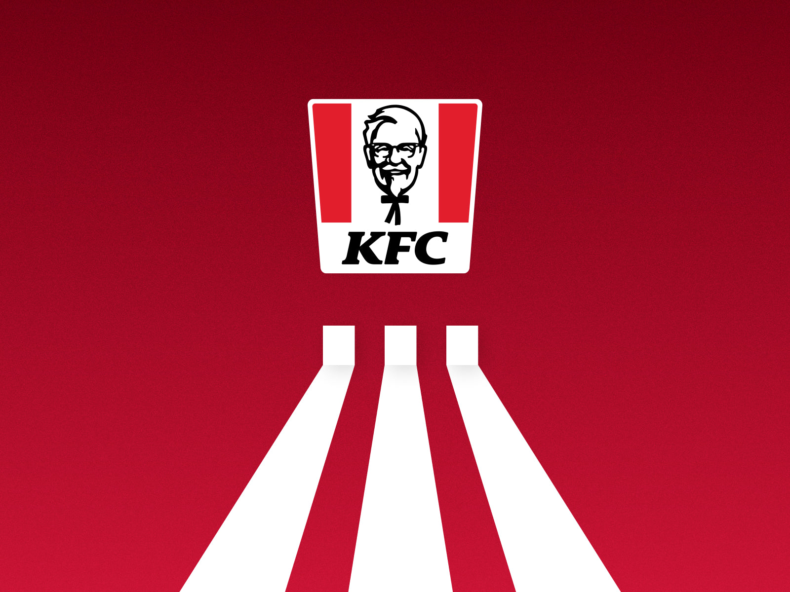 KFC Brand Imagery Mousepad 35860 MousepadWarehouse.com