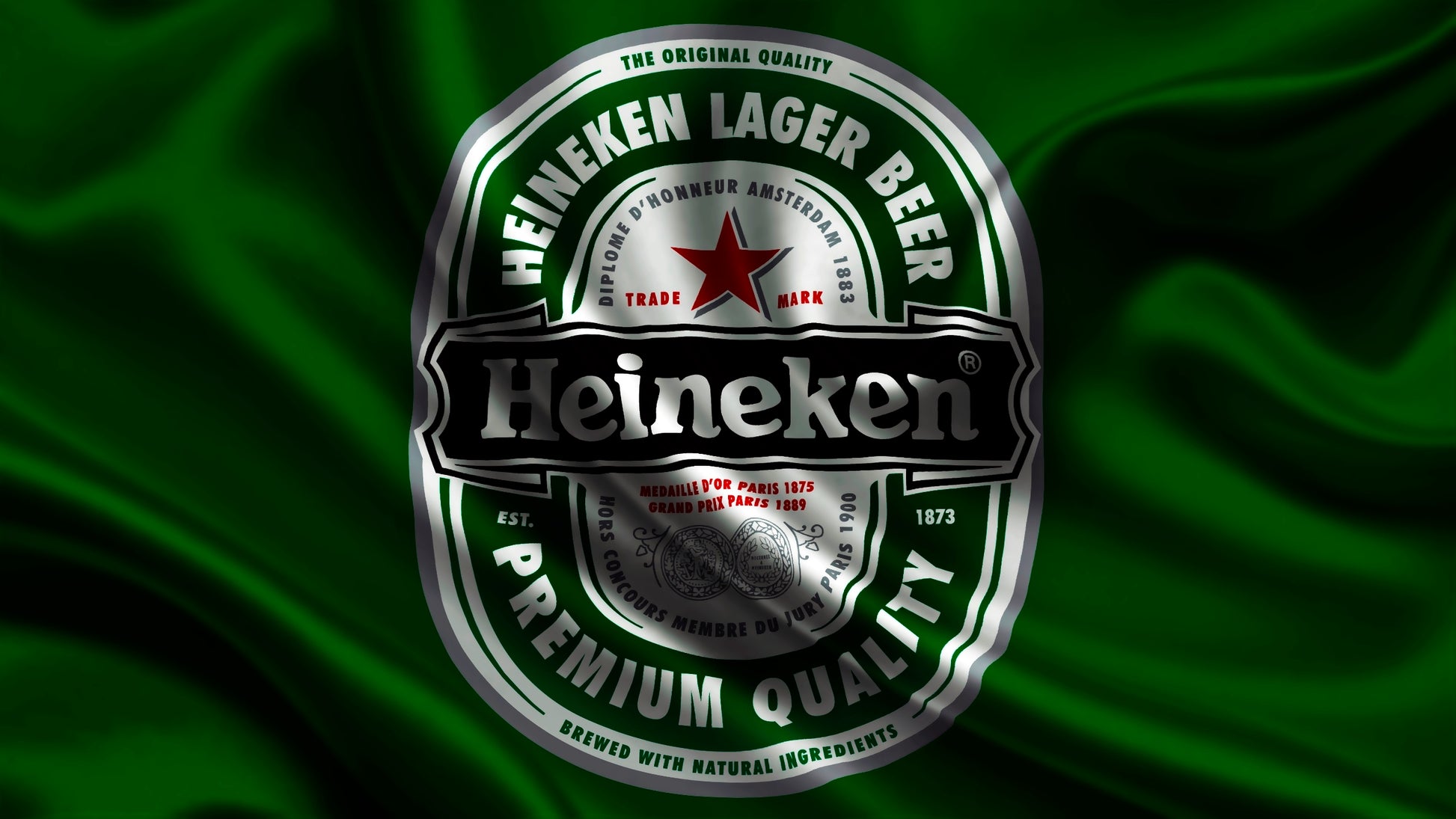 Heineken Brand Imagery Mousepad 359953 MousepadWarehouse.com