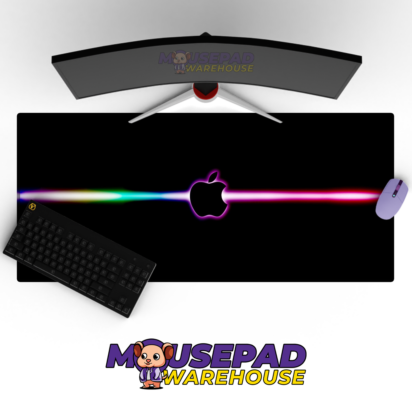 Apple Brand Imagery Mousepad 366140 MousepadWarehouse.com