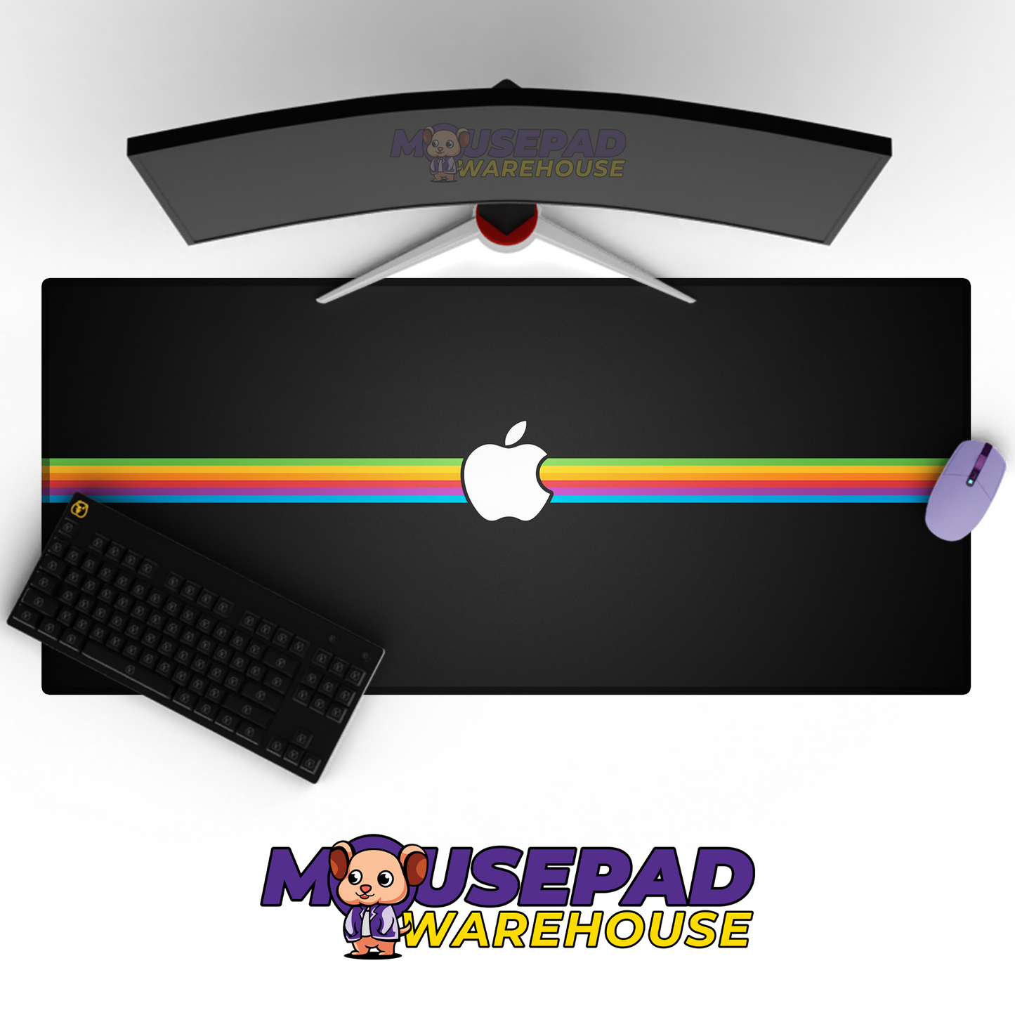 Apple Brand Imagery Mousepad 398956 MousepadWarehouse.com