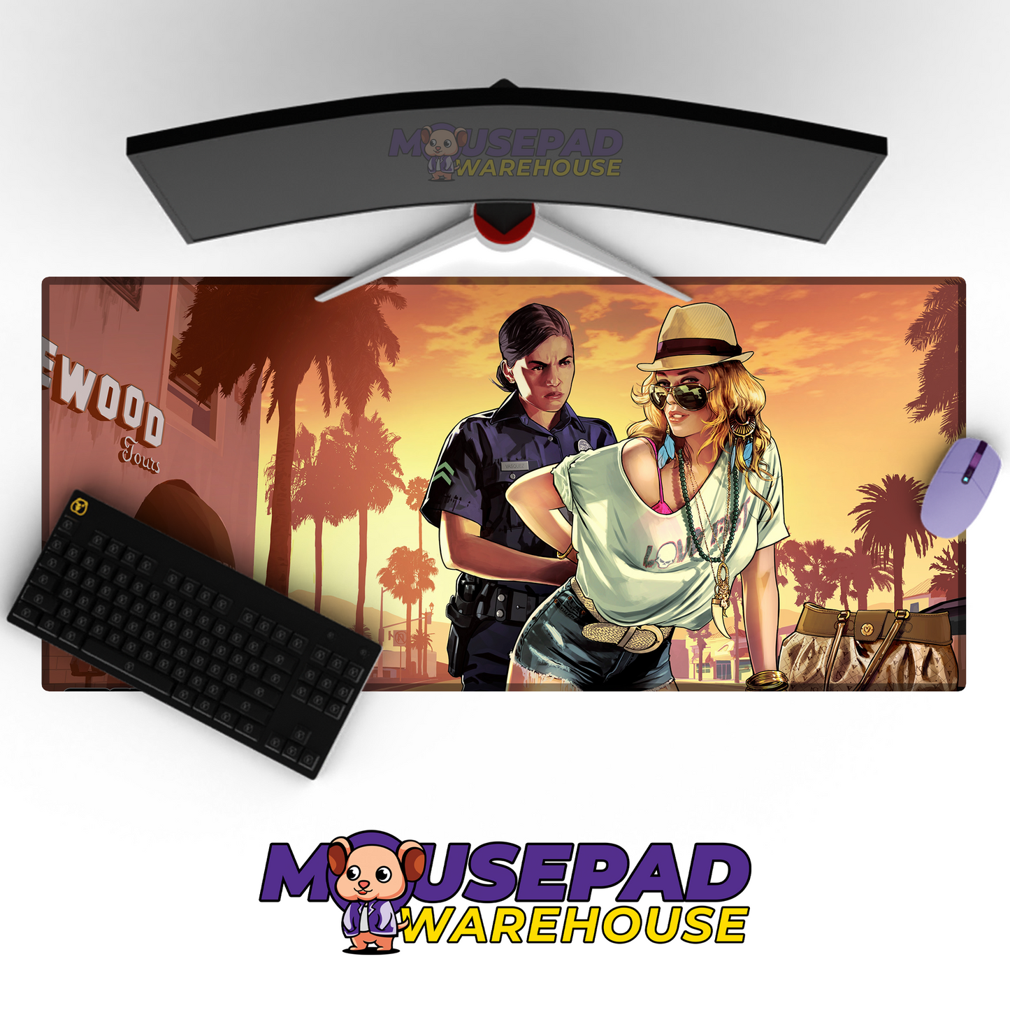 Grand Theft Auto V Game Mousepad 421640