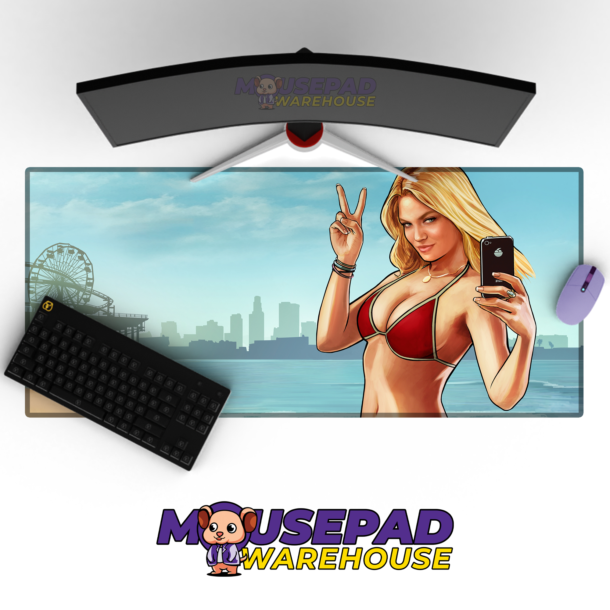 Grand Theft Auto V Game Mousepad 421642