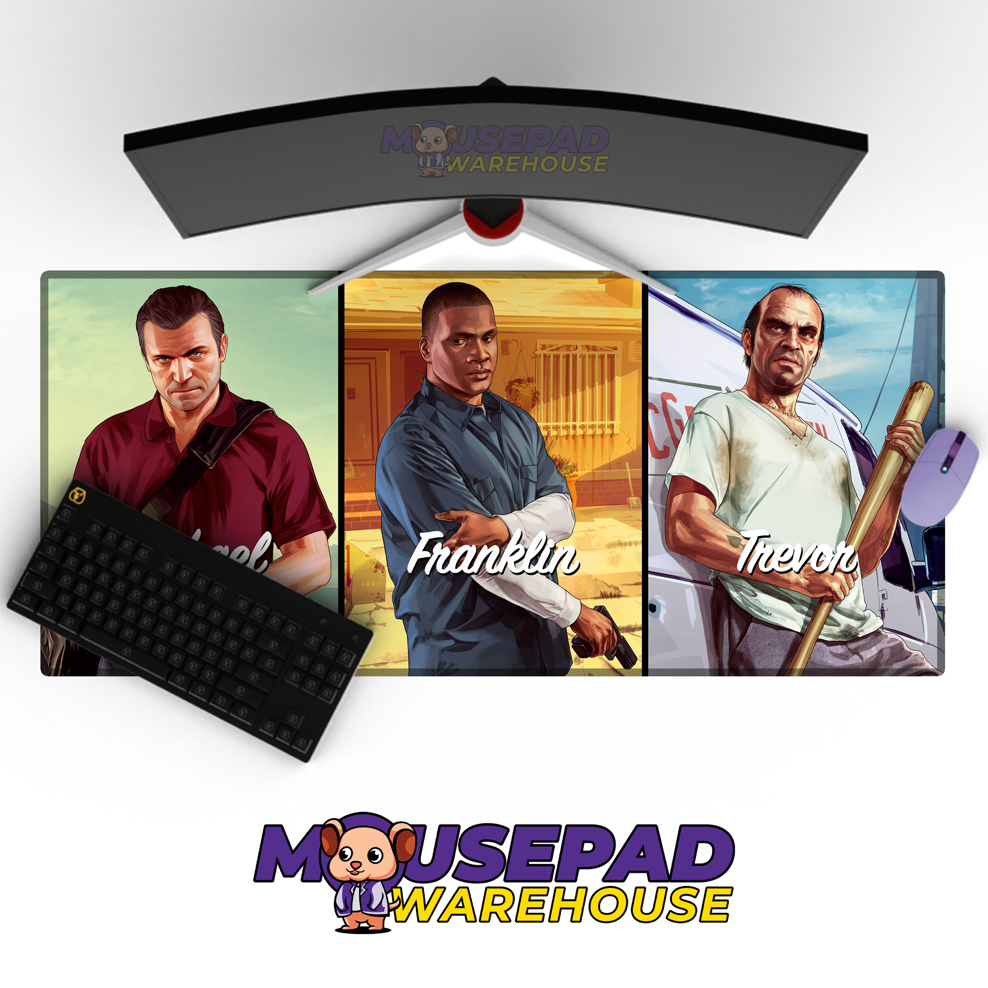 Grand Theft Auto V Game Mousepad 421647