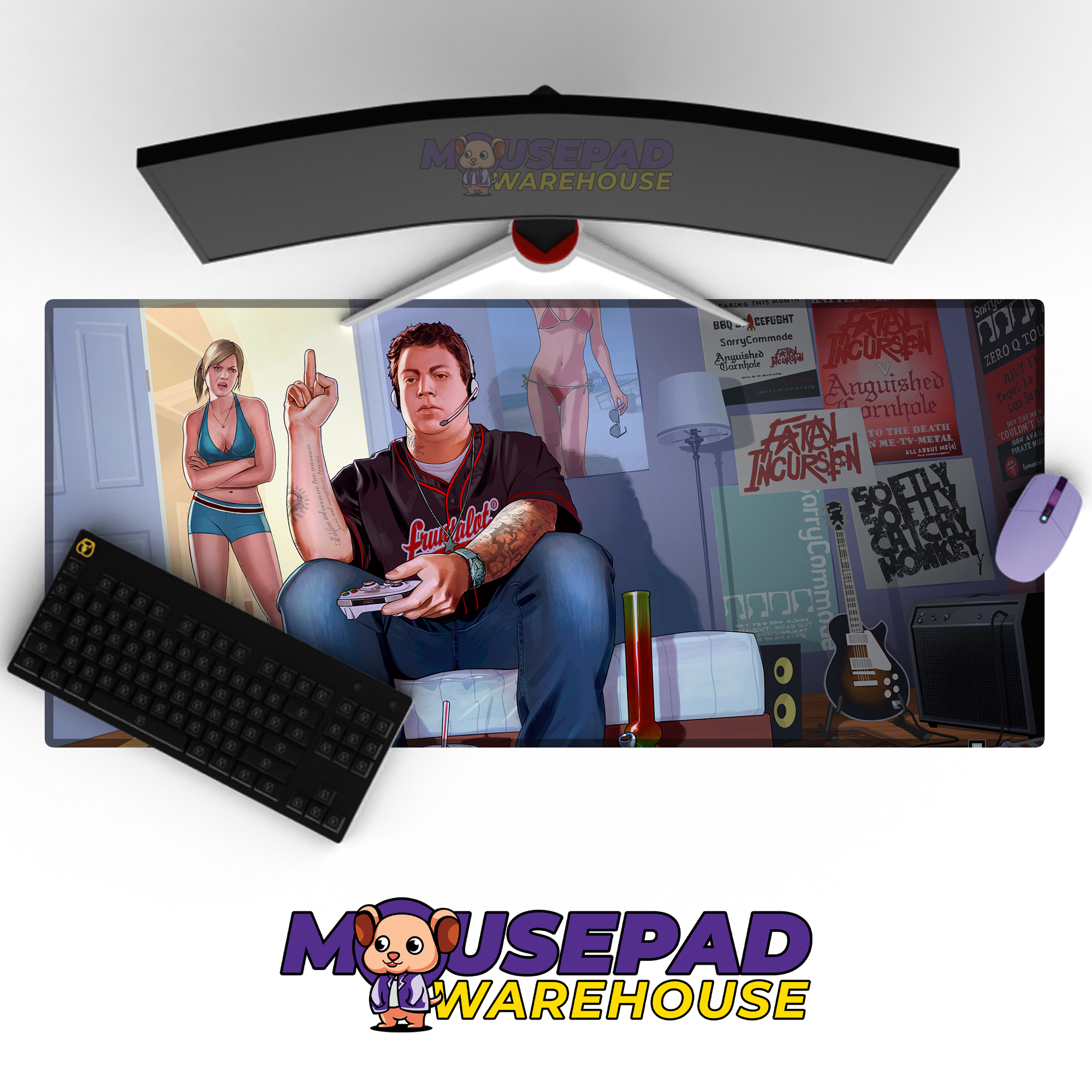 Grand Theft Auto V Game Mousepad 421651