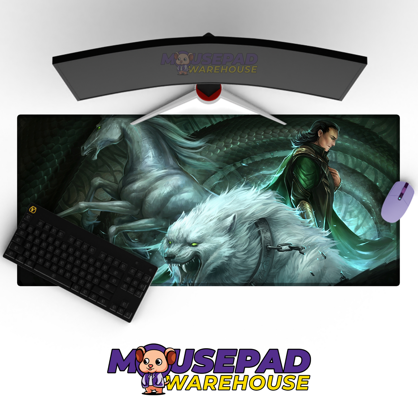 Loki TV Show Mousepad 43108 MousepadWarehouse.com