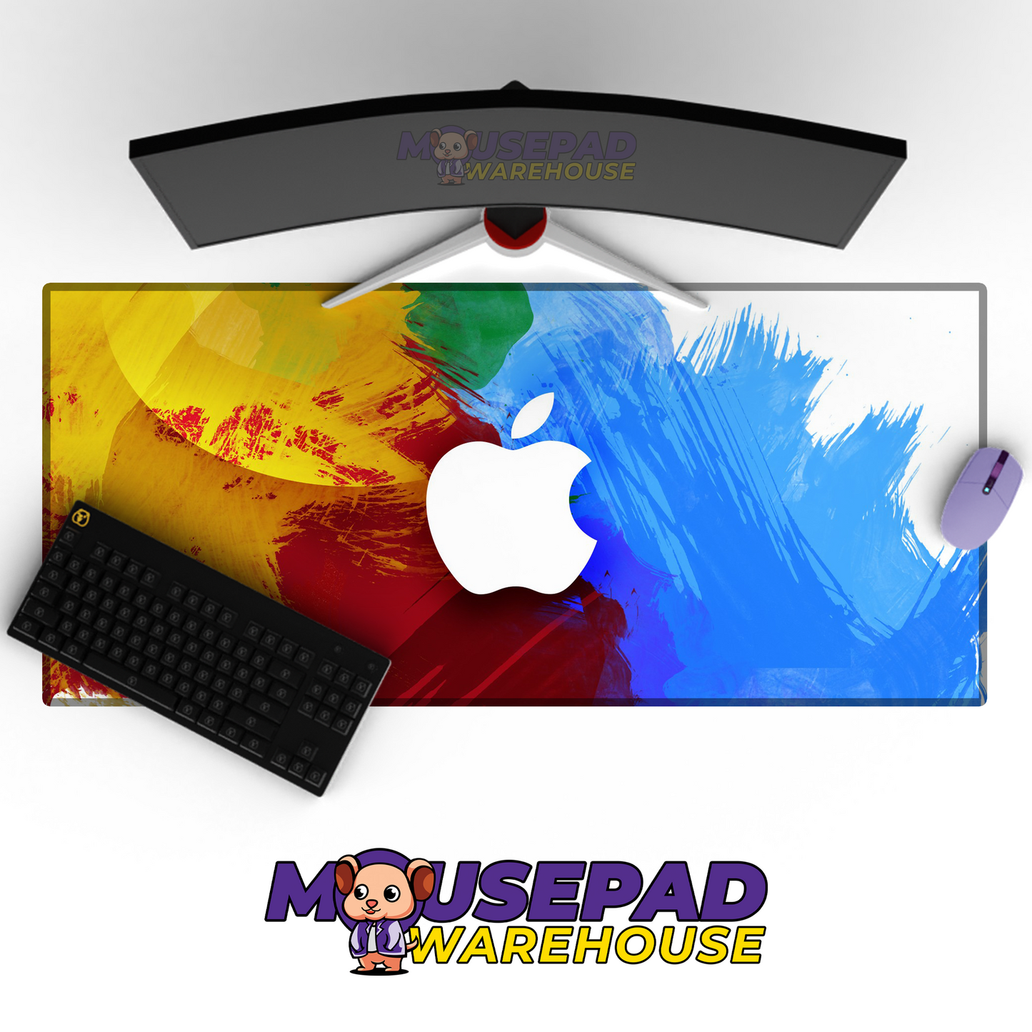 Apple Brand Imagery Mousepad 432483 MousepadWarehouse.com