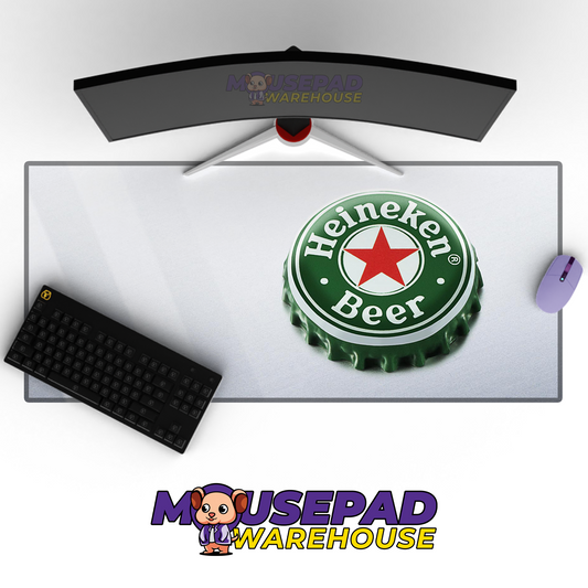 Heineken Brand Imagery Mousepad 434734 MousepadWarehouse.com