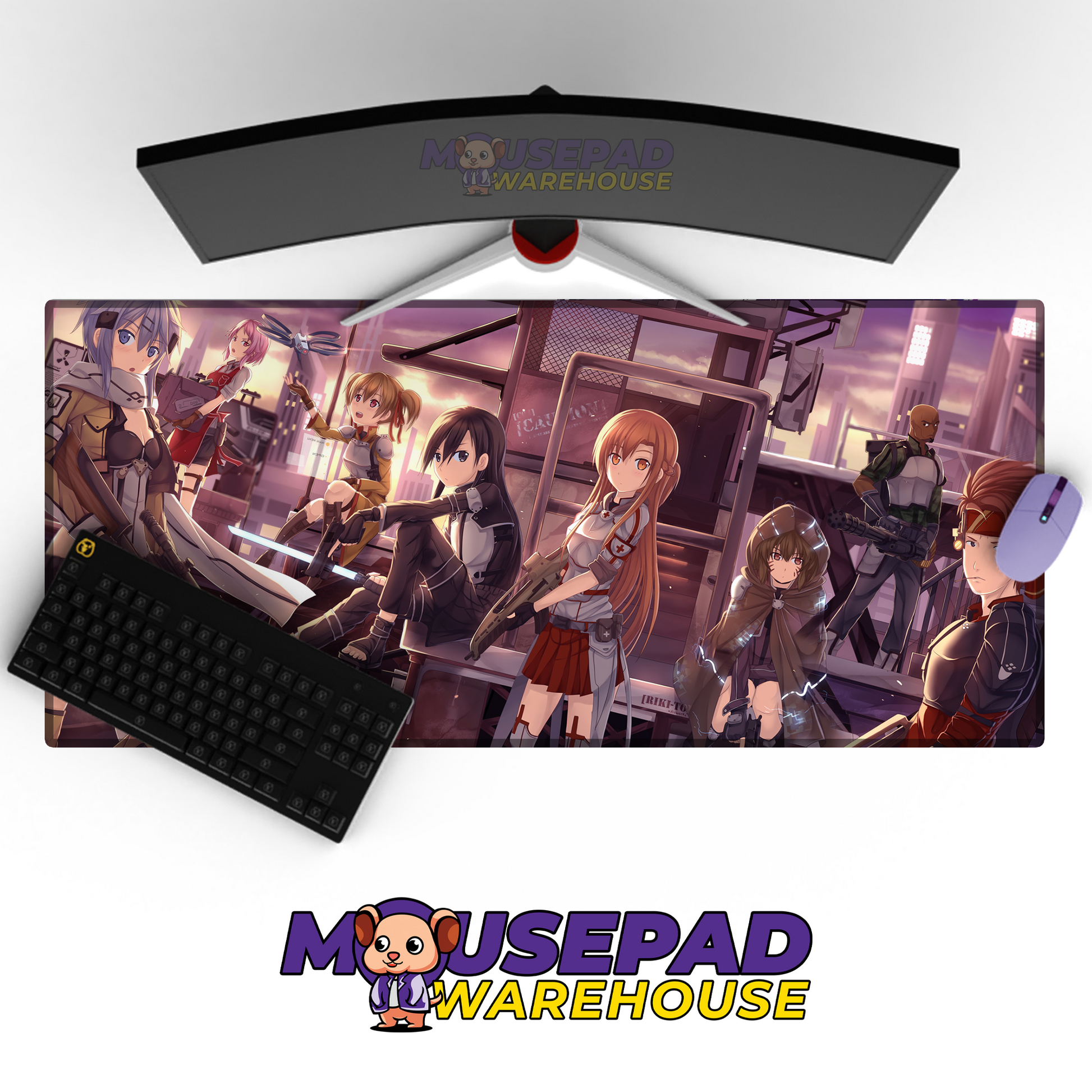 Sword Art Online Anime Mousepad 427731 MousepadWarehouse.com