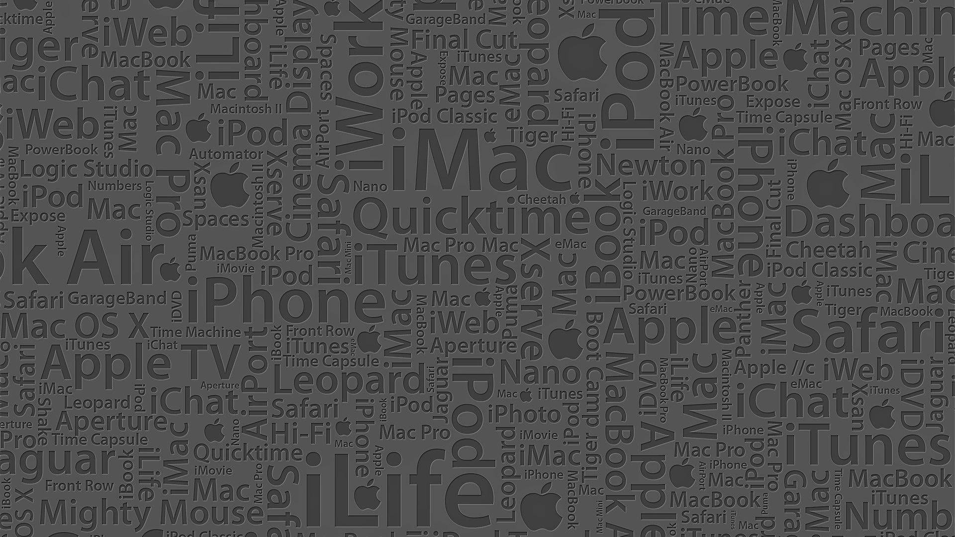 Apple Brand Imagery Mousepad 43621 MousepadWarehouse.com