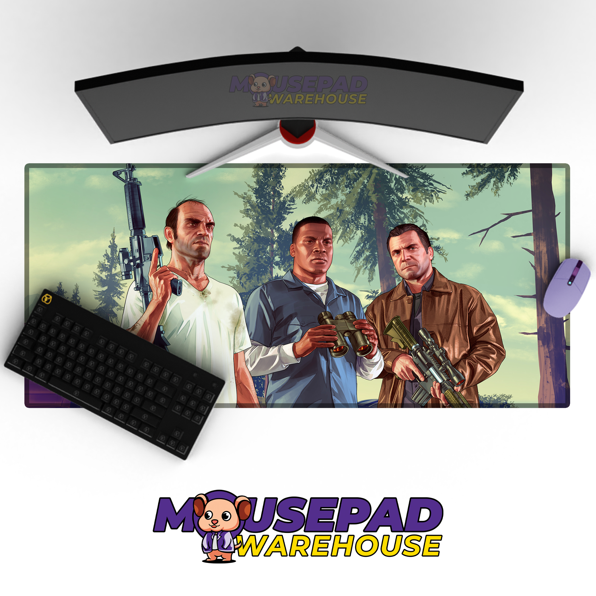 Grand Theft Auto V Game Mousepad 438835