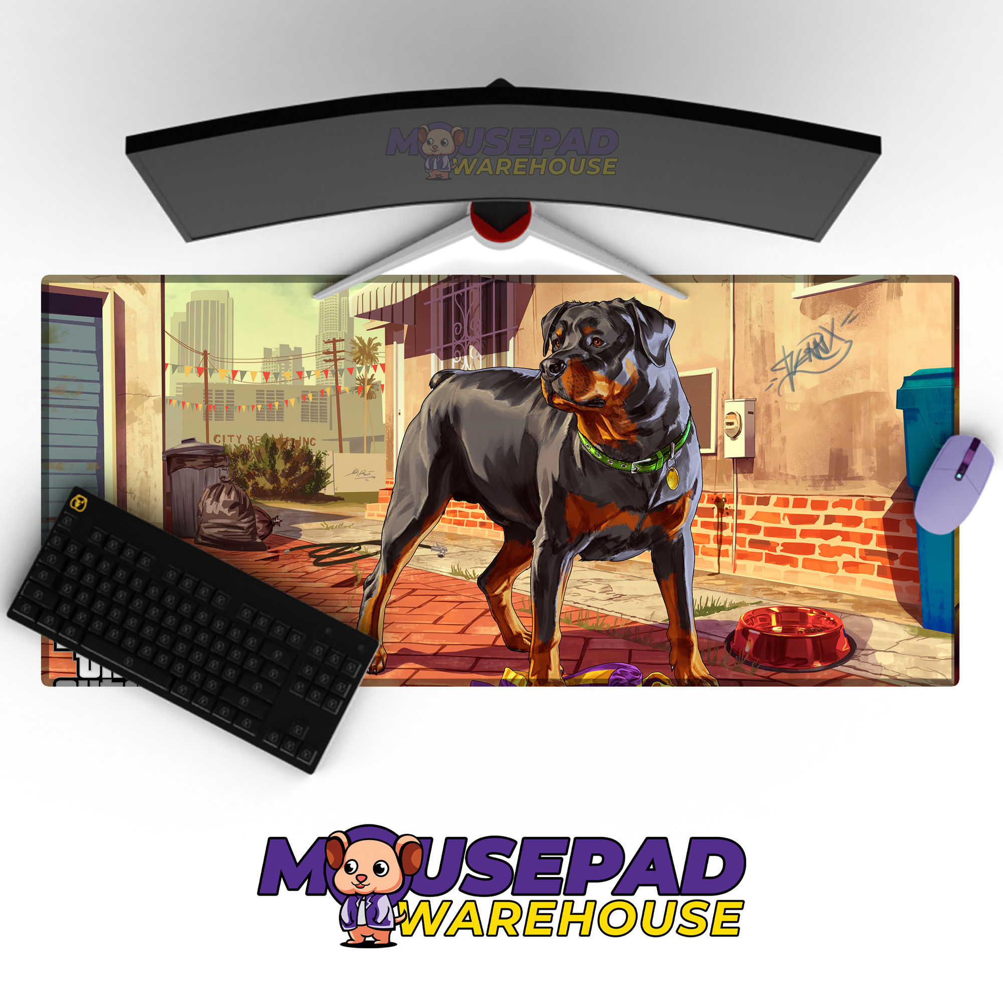 Grand Theft Auto V Game Mousepad 454417