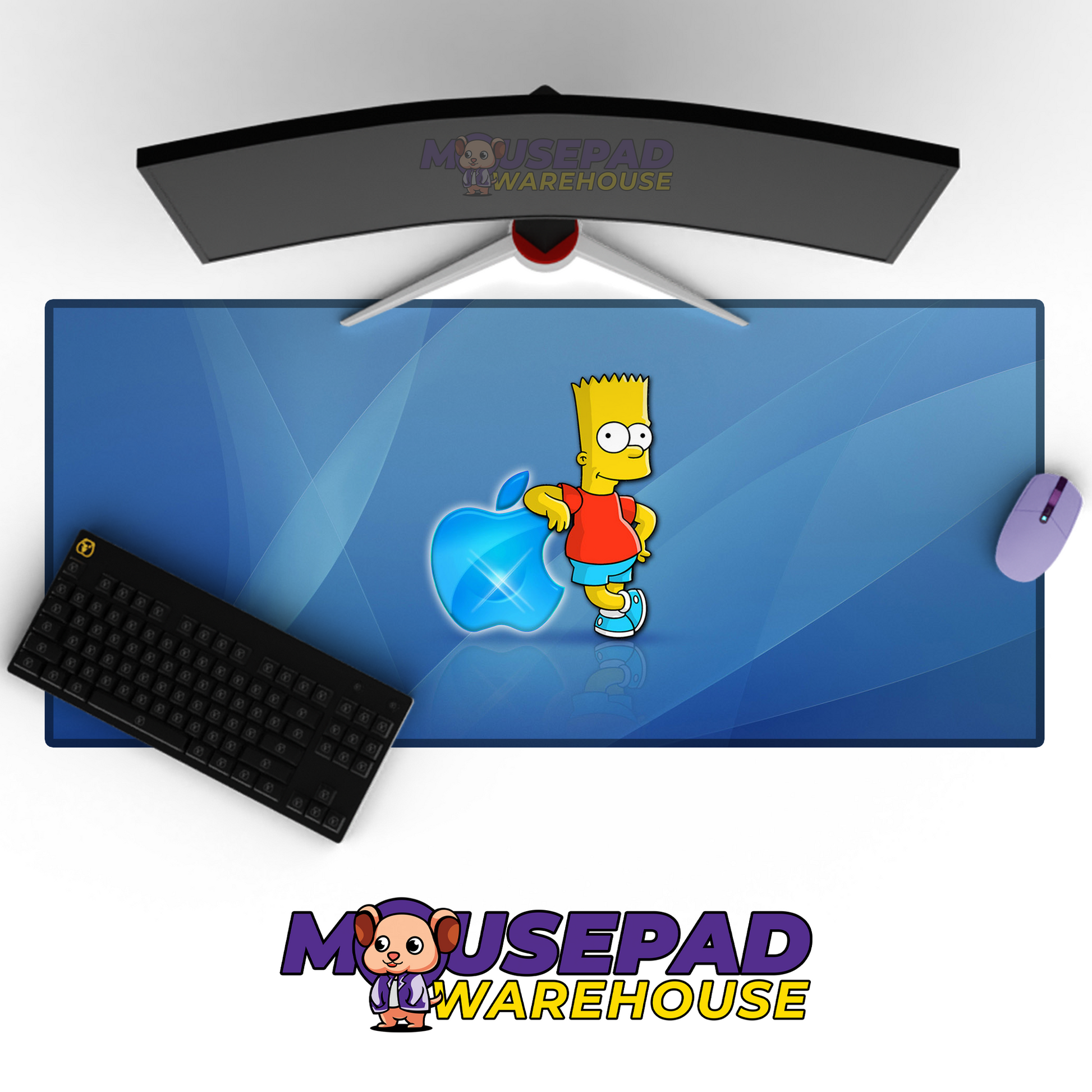 Apple Brand Imagery Mousepad 456591 MousepadWarehouse.com