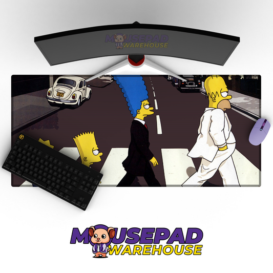 The Simpsons TV Show Mousepad 458079 MousepadWarehouse.com