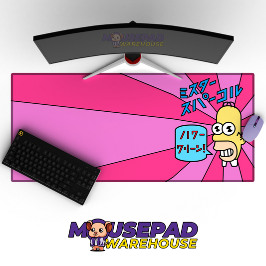 The Simpsons TV Show Mousepad 459494 MousepadWarehouse.com