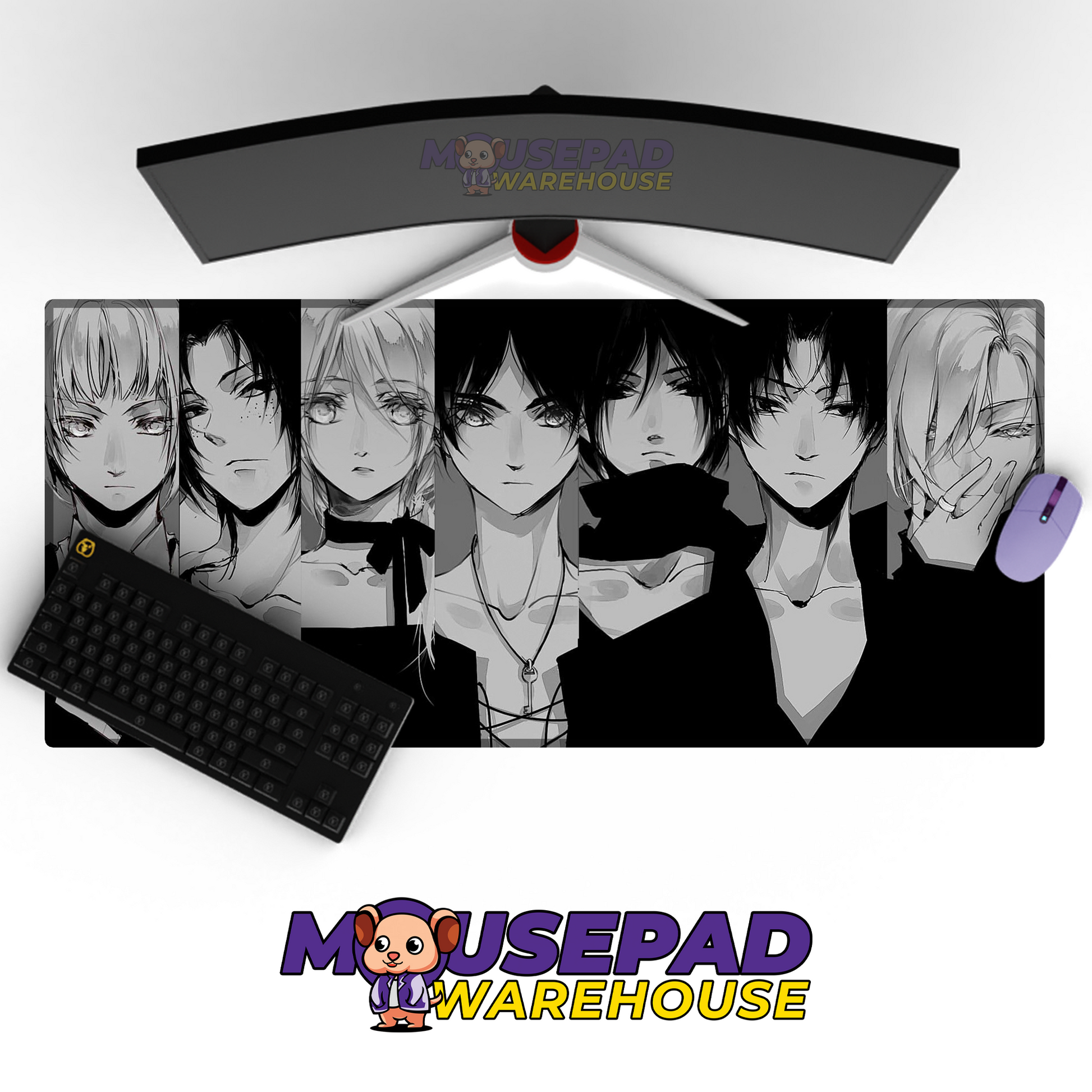 Attack on Titan Anime Mousepad 463609 MousepadWarehouse.com