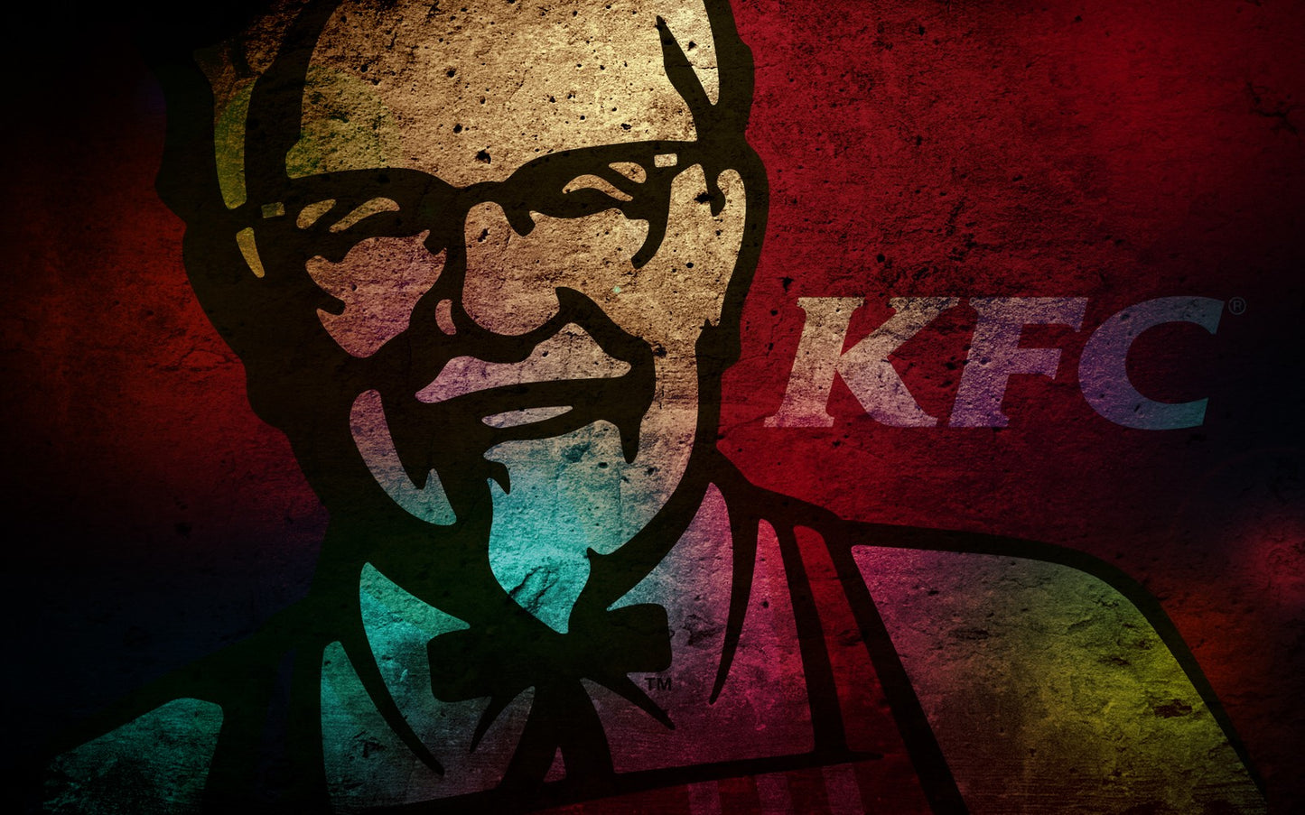 KFC Brand Imagery Mousepad 464229 MousepadWarehouse.com