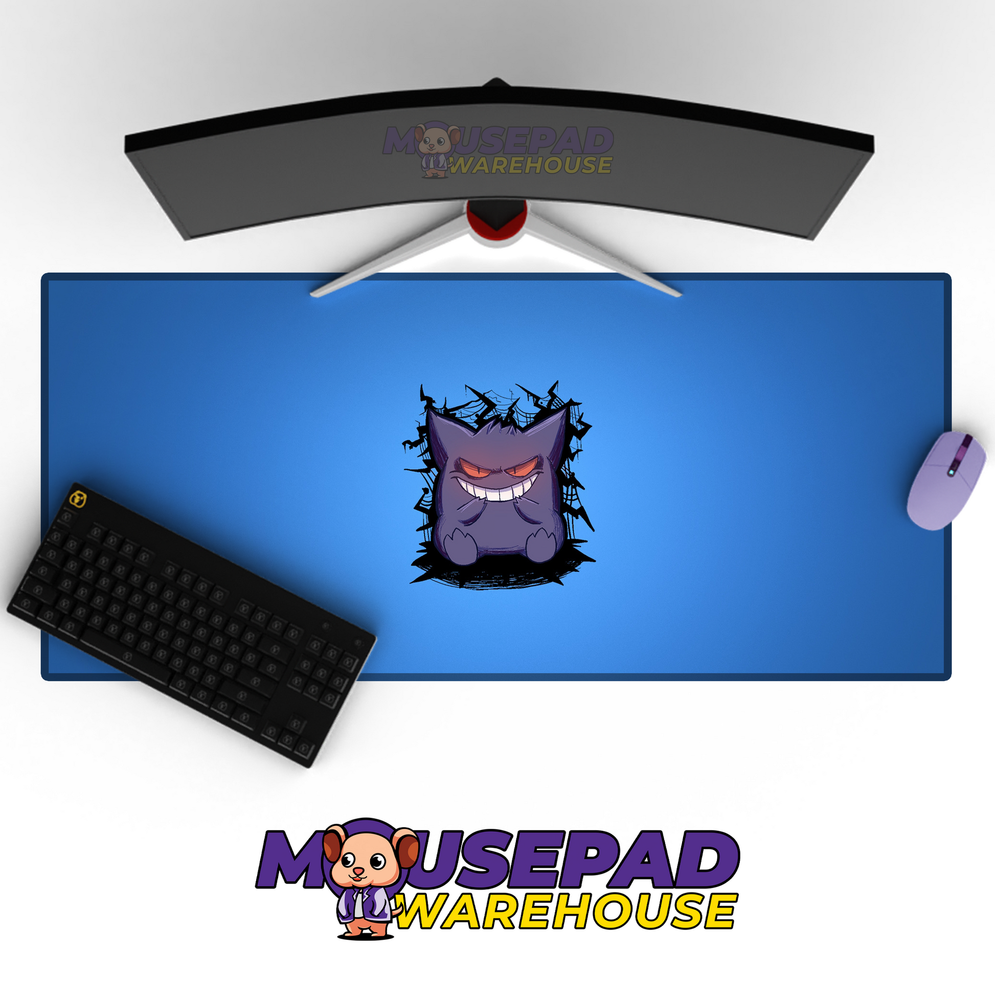 Gengar Pokemon TV Show Mousepad 465785 MousepadWarehouse.com