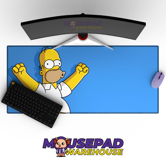 The Simpsons TV Show Mousepad 466010 MousepadWarehouse.com