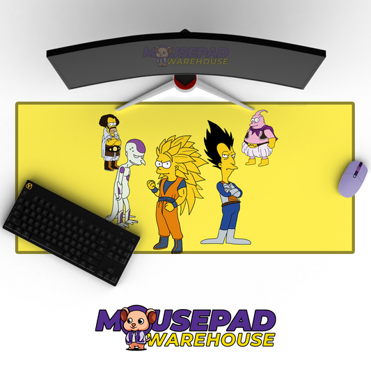 The Simpsons TV Show Mousepad 466518 MousepadWarehouse.com