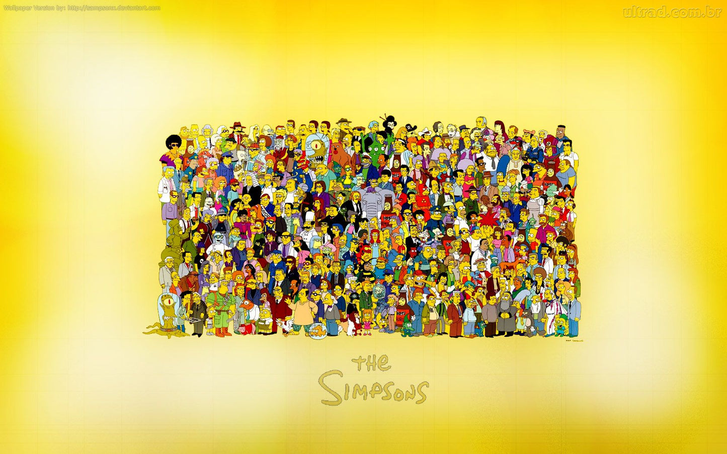 The Simpsons TV Show Mousepad 466523 MousepadWarehouse.com