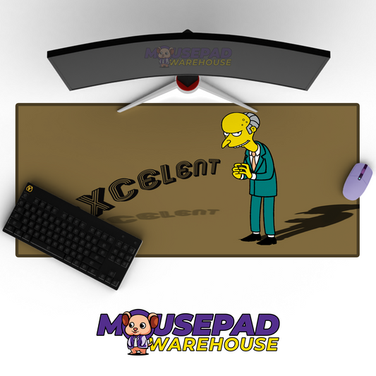 The Simpsons TV Show Mousepad 466530 MousepadWarehouse.com