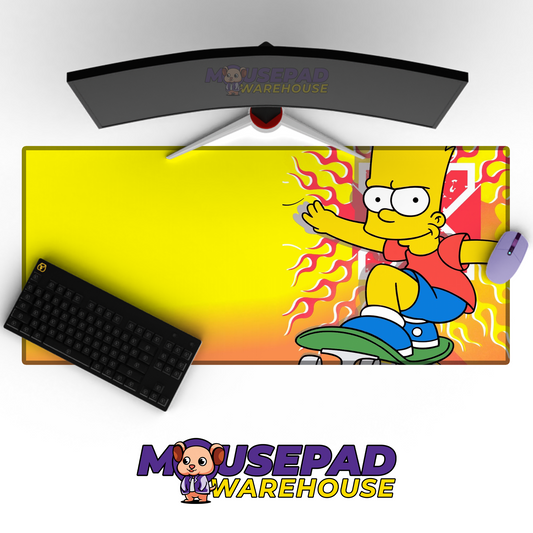 The Simpsons TV Show Mousepad 468507 MousepadWarehouse.com