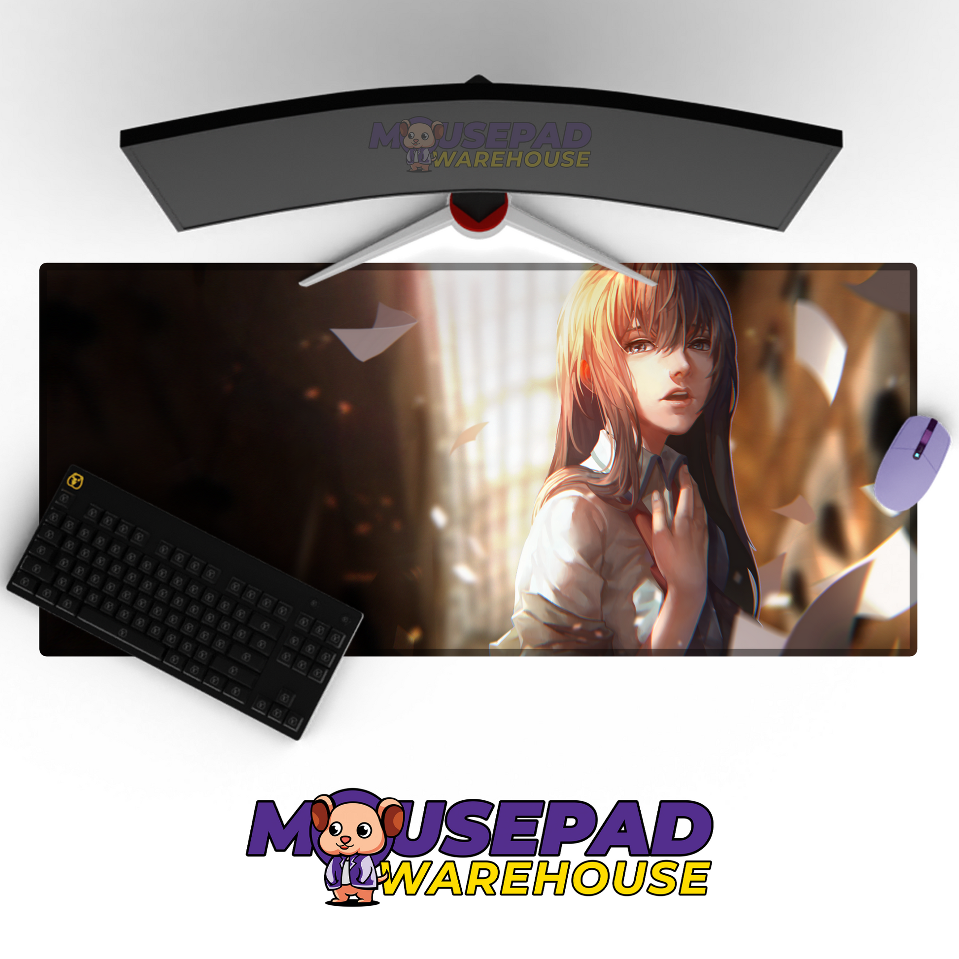 Steins Gate Anime Mousepad 471586 MousepadWarehouse.com