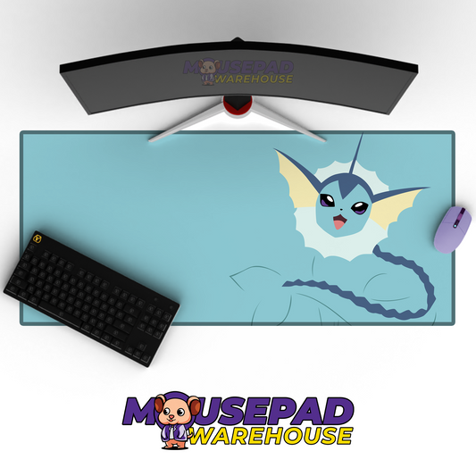 Vaporeon Pokemon TV Show Mousepad 481194 MousepadWarehouse.com