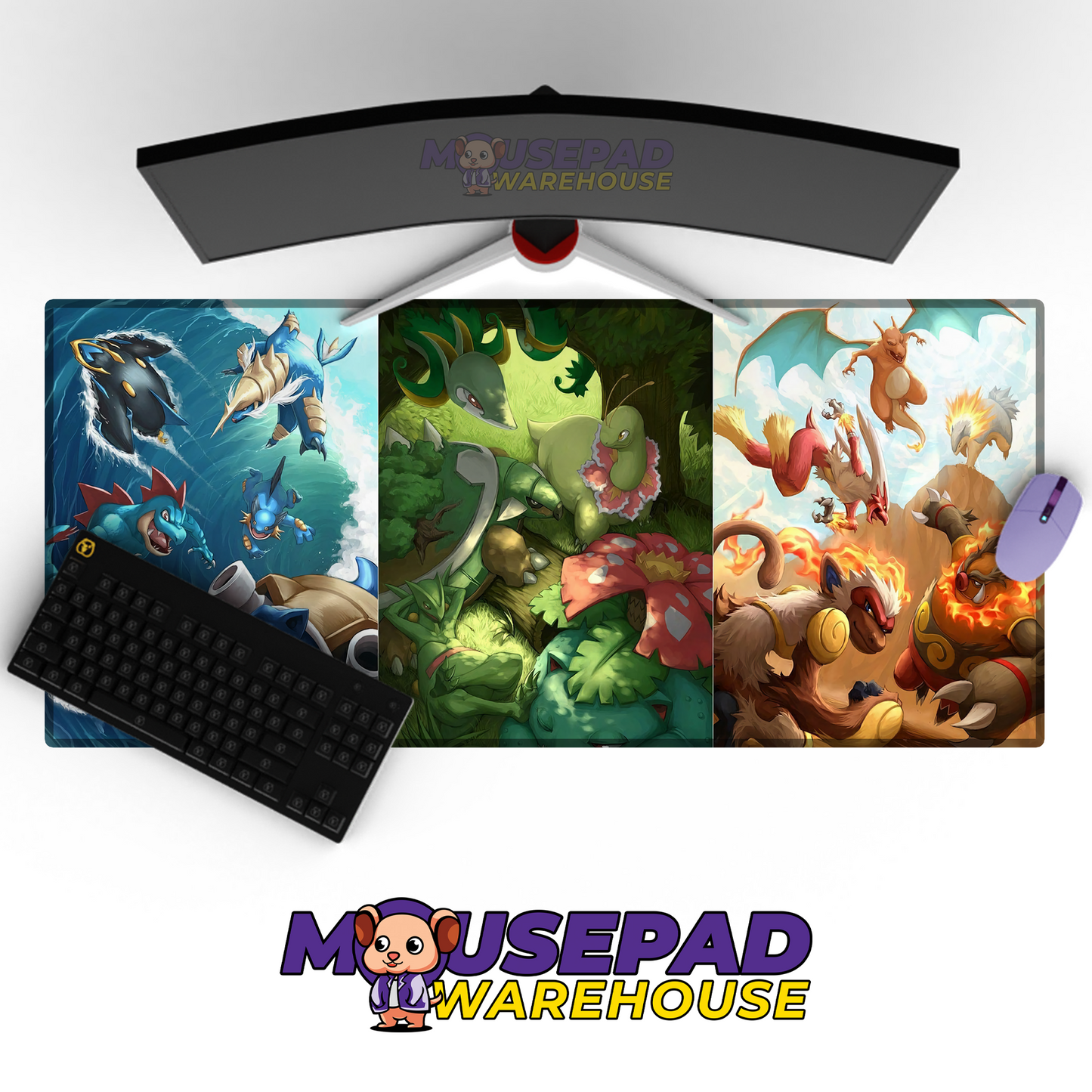 Pokemon TV Show Mousepad 481909 MousepadWarehouse.com