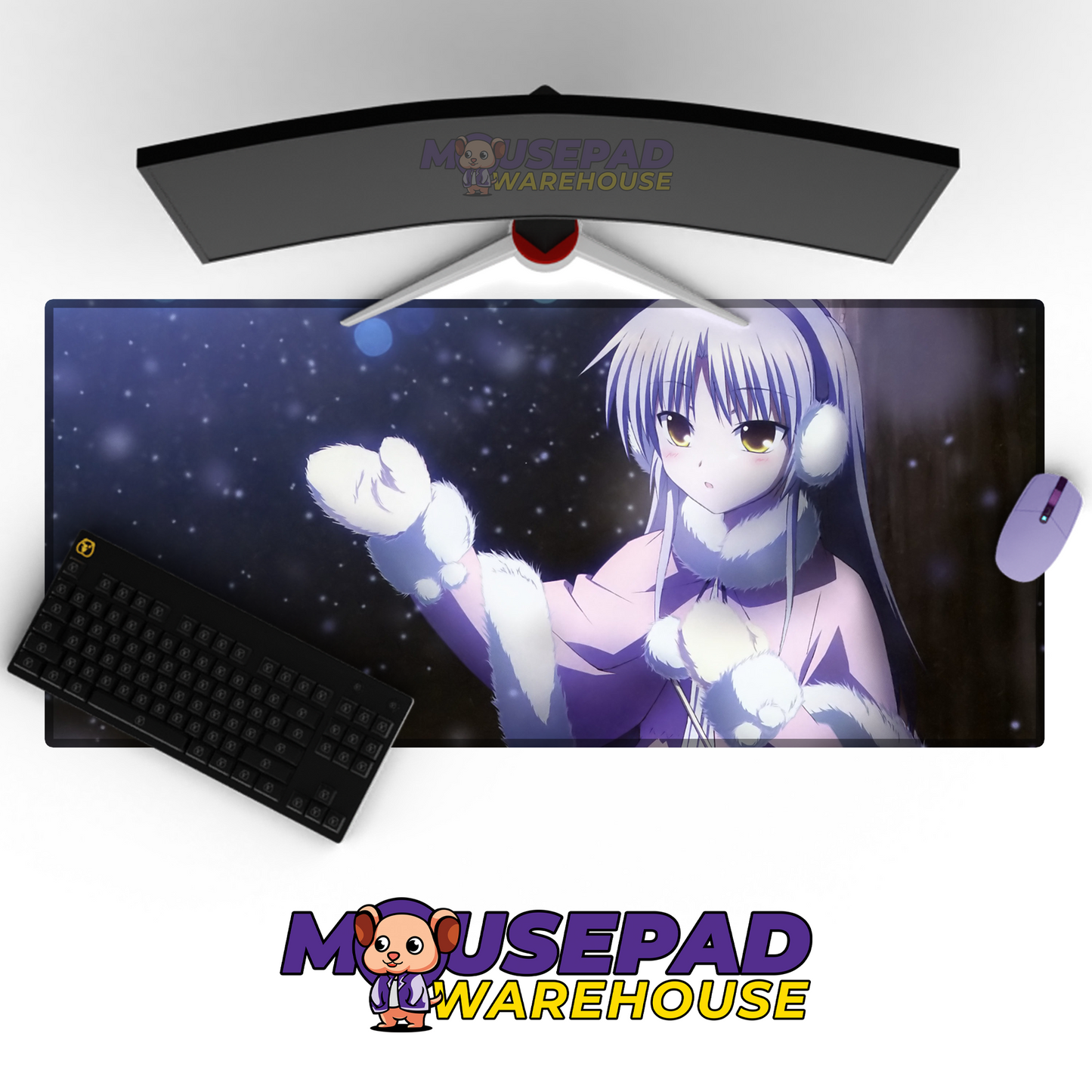 Angel Beats! Anime Mousepad 484606