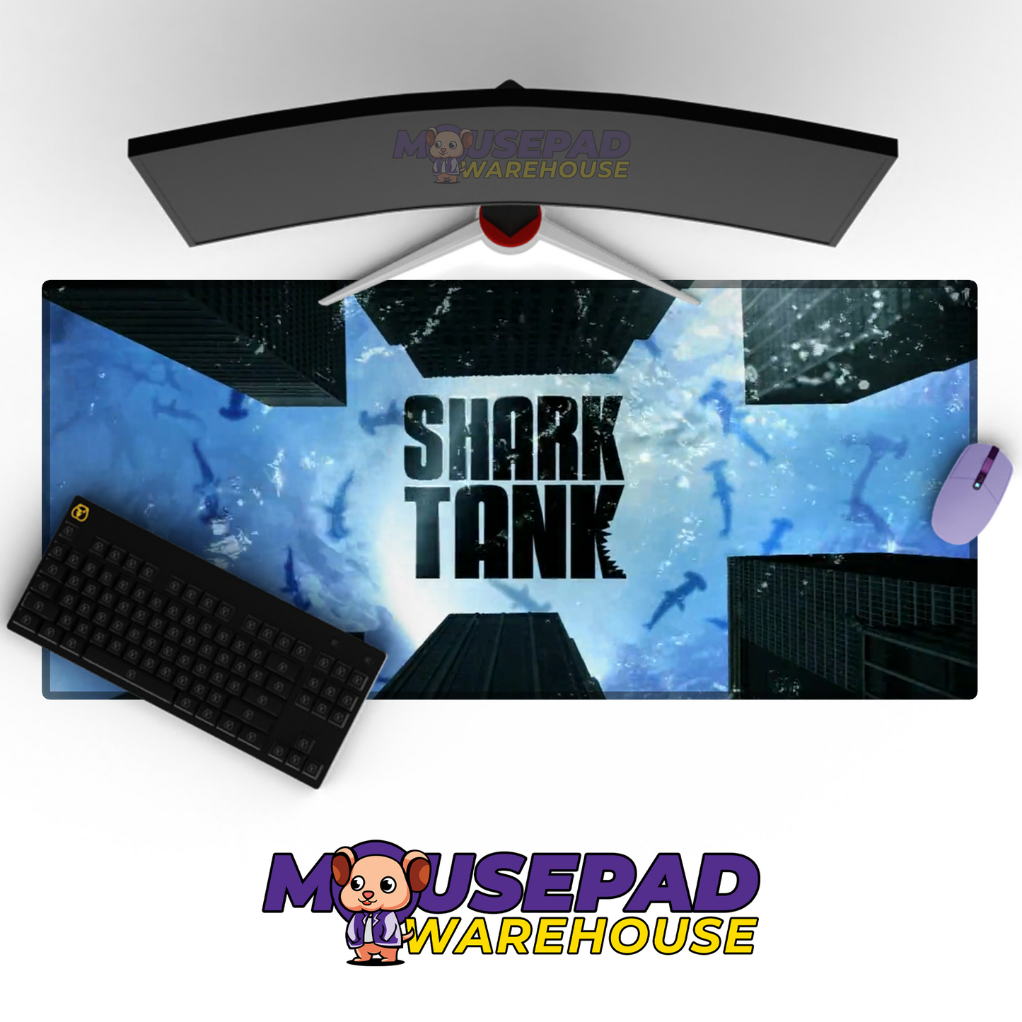 Shark Tank TV Show Mousepad 490978 MousepadWarehouse.com