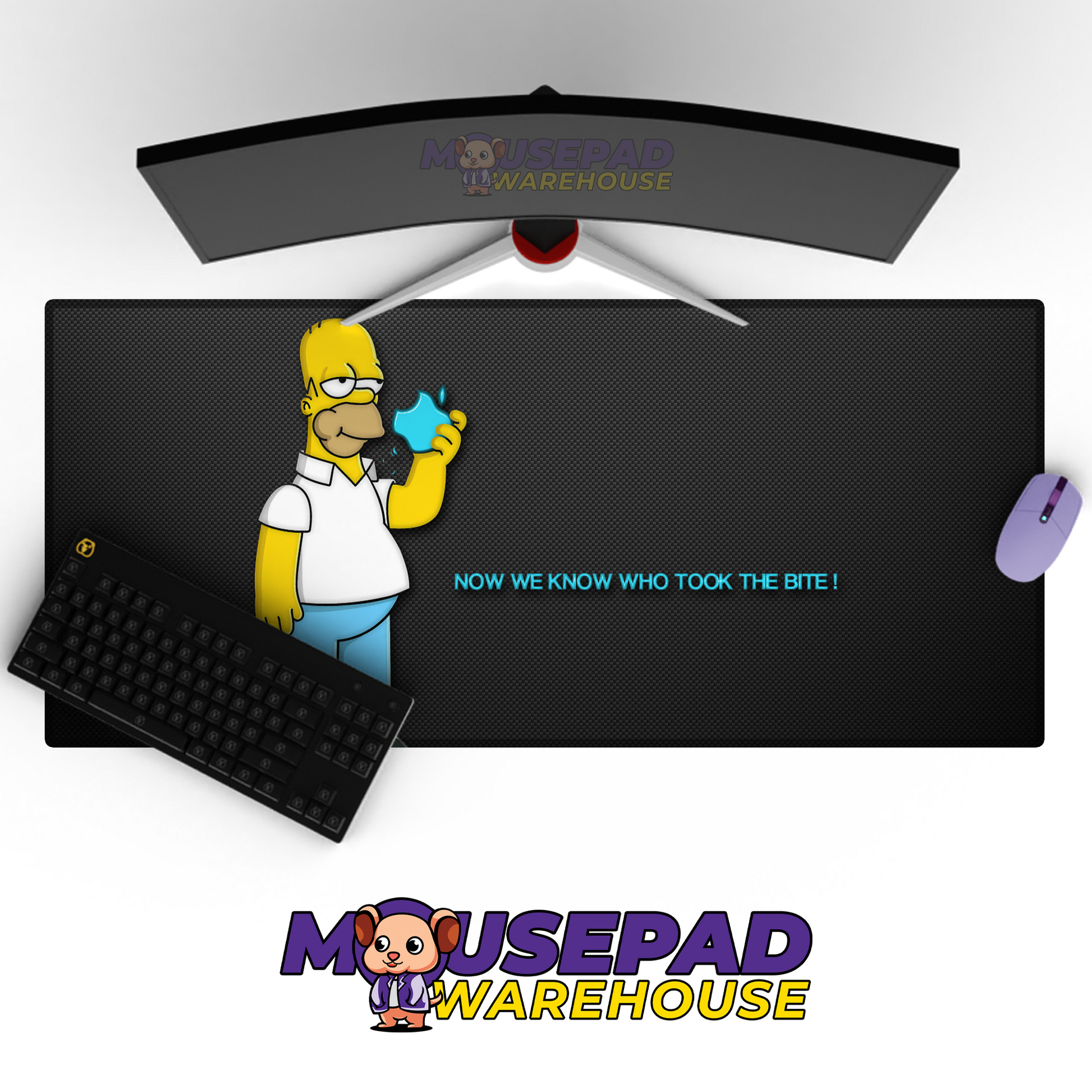 Apple Brand Imagery Mousepad 499871 MousepadWarehouse.com