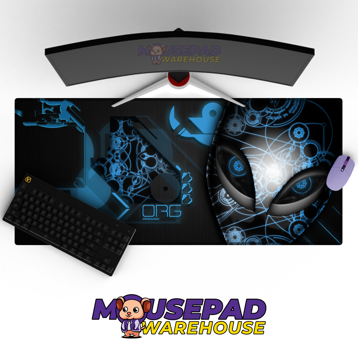 Alienware Brand Imagery Mousepad 510420 MousepadWarehouse.com