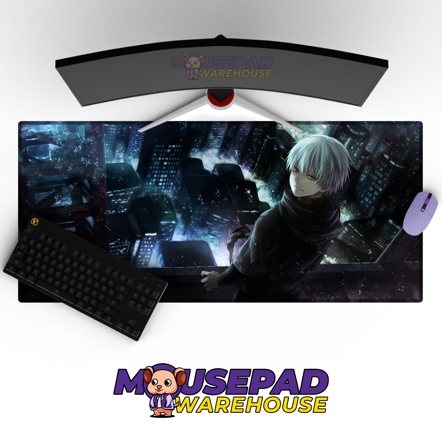 Tokyo Ghoul Anime Mousepad 526885 MousepadWarehouse.com