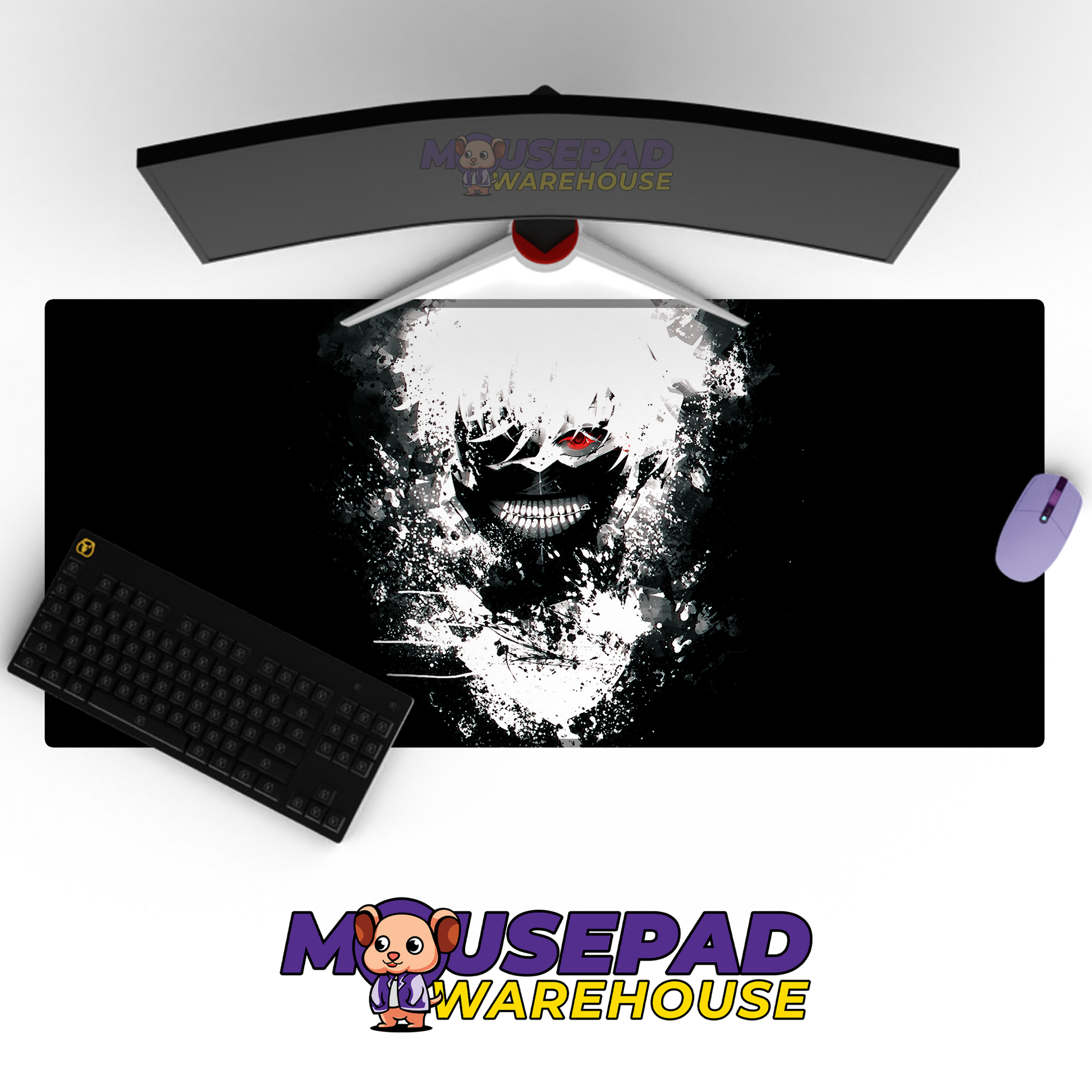 Tokyo Ghoul Anime Mousepad 526887 MousepadWarehouse.com