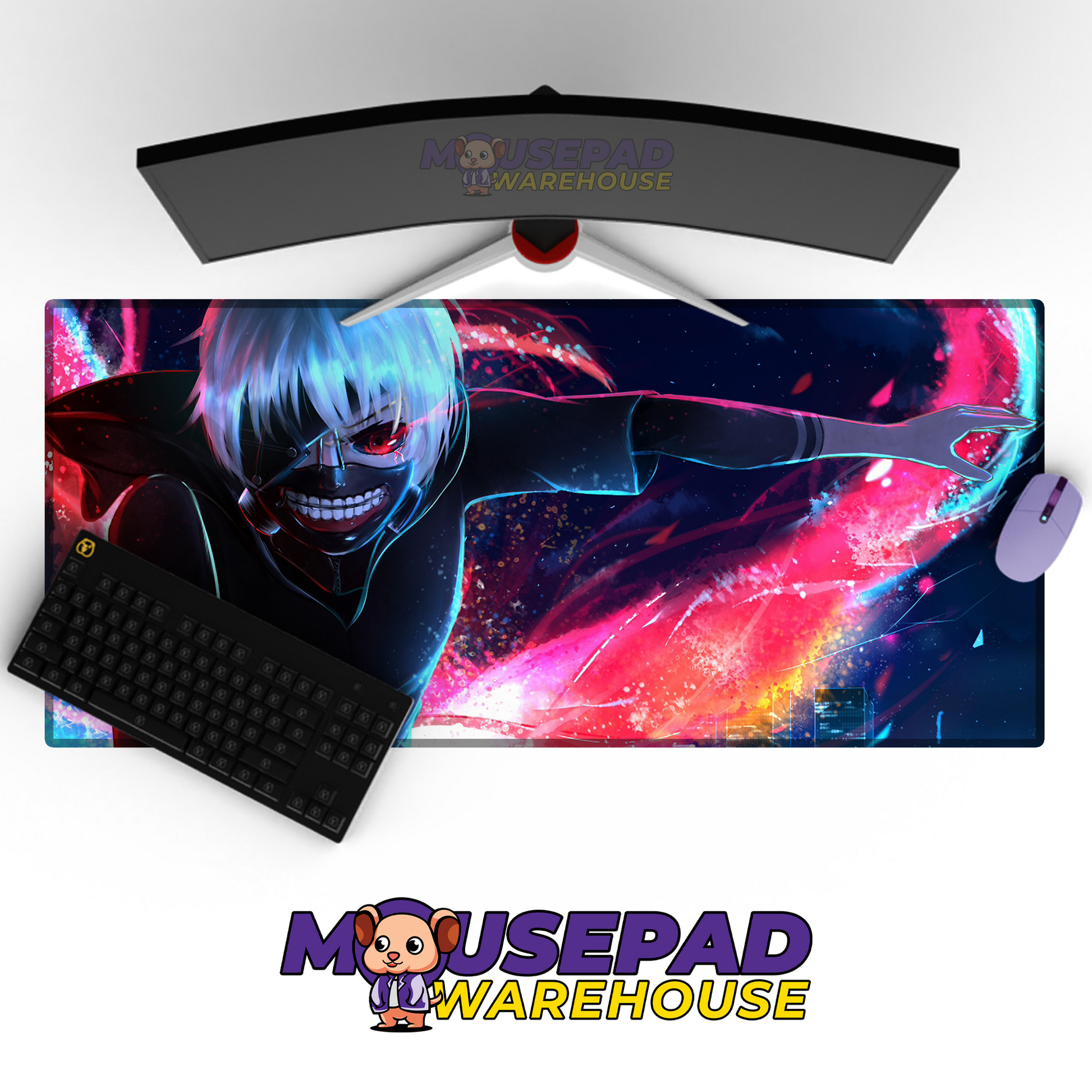 Tokyo Ghoul Anime Mousepad 526889 MousepadWarehouse.com