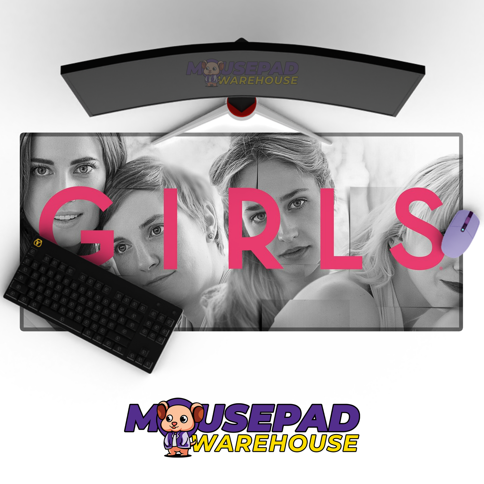 Girls TV Show Mousepad 53221 MousepadWarehouse.com