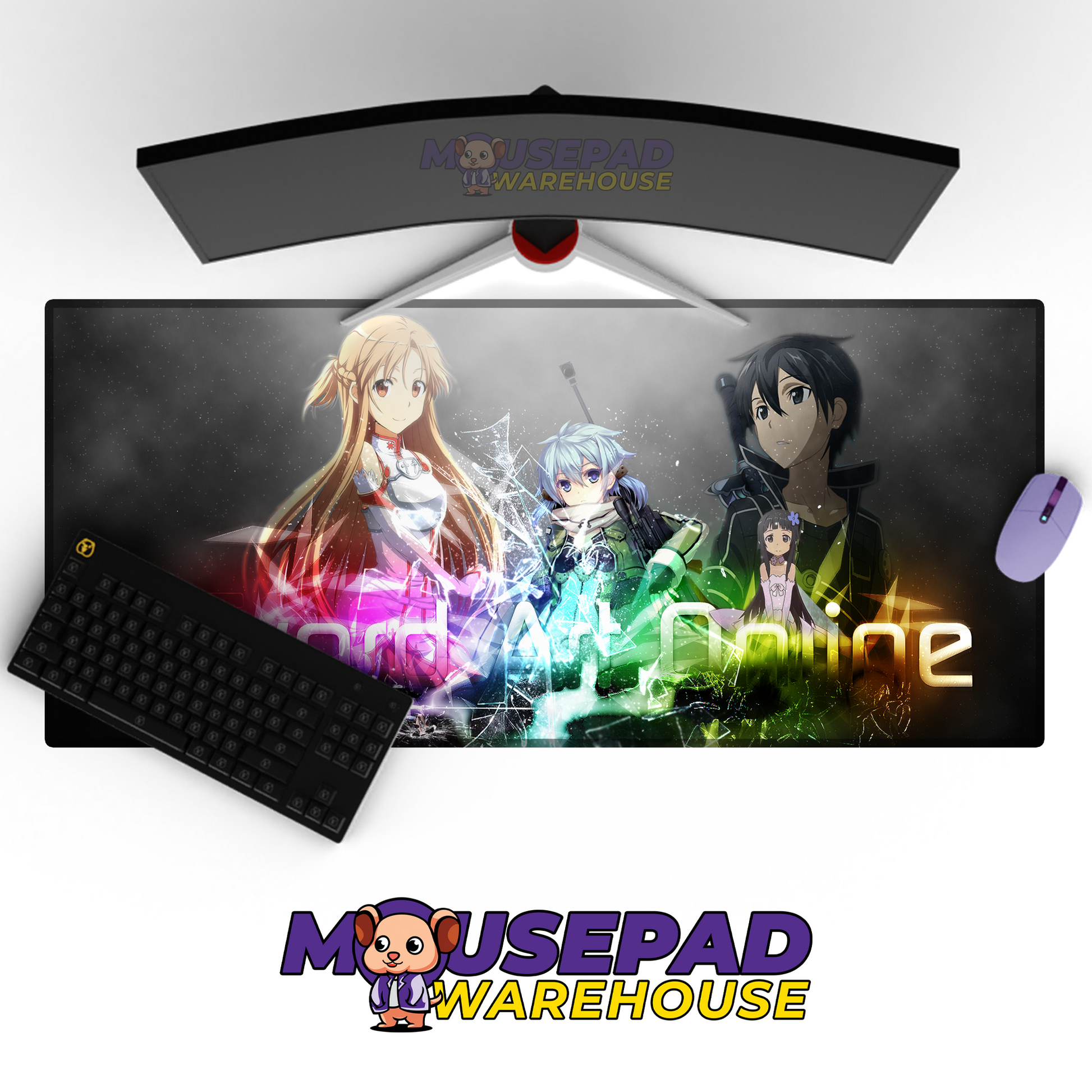 Sword Art Online Anime Mousepad 533007 MousepadWarehouse.com