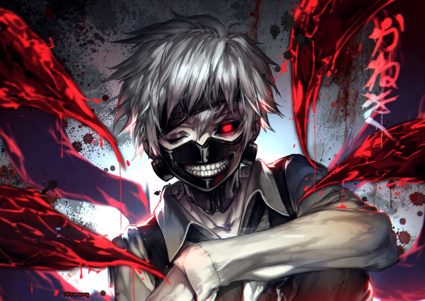 Tokyo Ghoul Anime Mousepad 541200 MousepadWarehouse.com