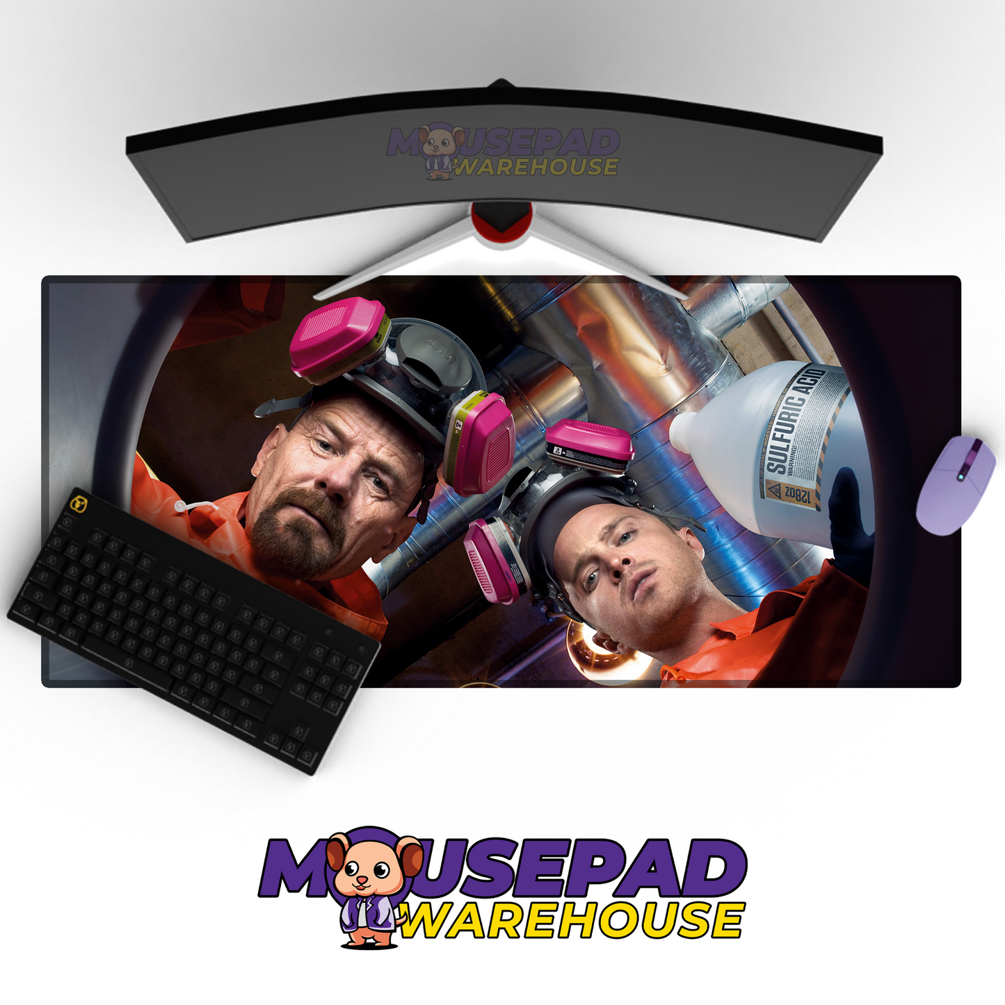 Breaking Bad TV Show Mousepad 543509 MousepadWarehouse.com