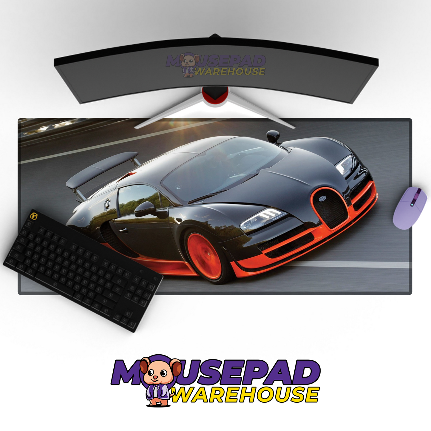 Bugatti Veyron Car Mousepad 545875