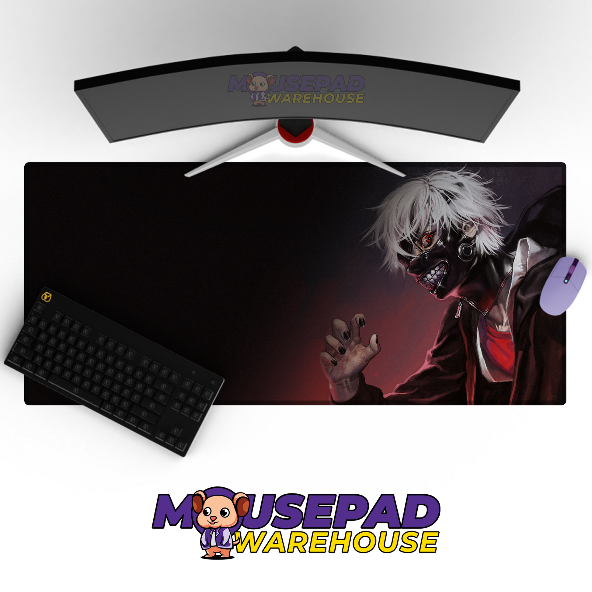 Tokyo Ghoul Anime Mousepad 545916 MousepadWarehouse.com