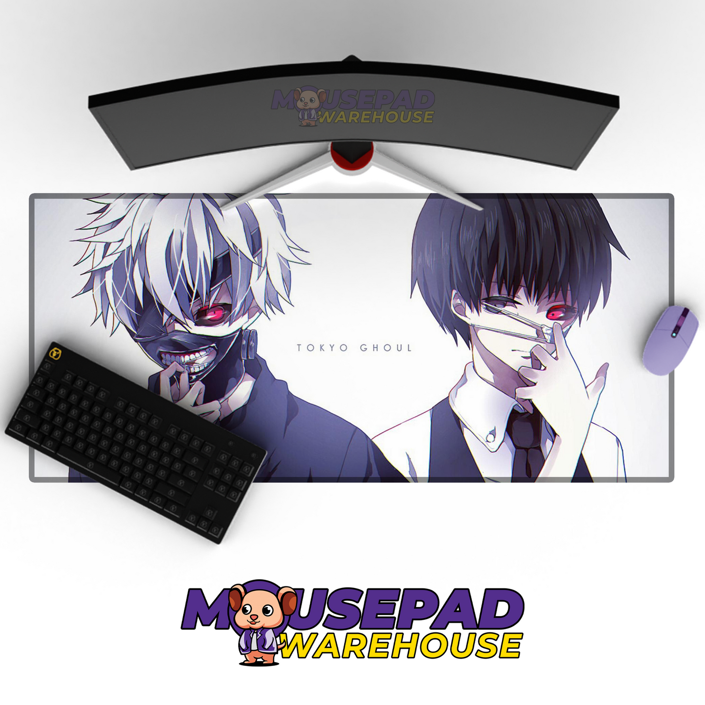 Tokyo Ghoul Anime Mousepad 546902 MousepadWarehouse.com