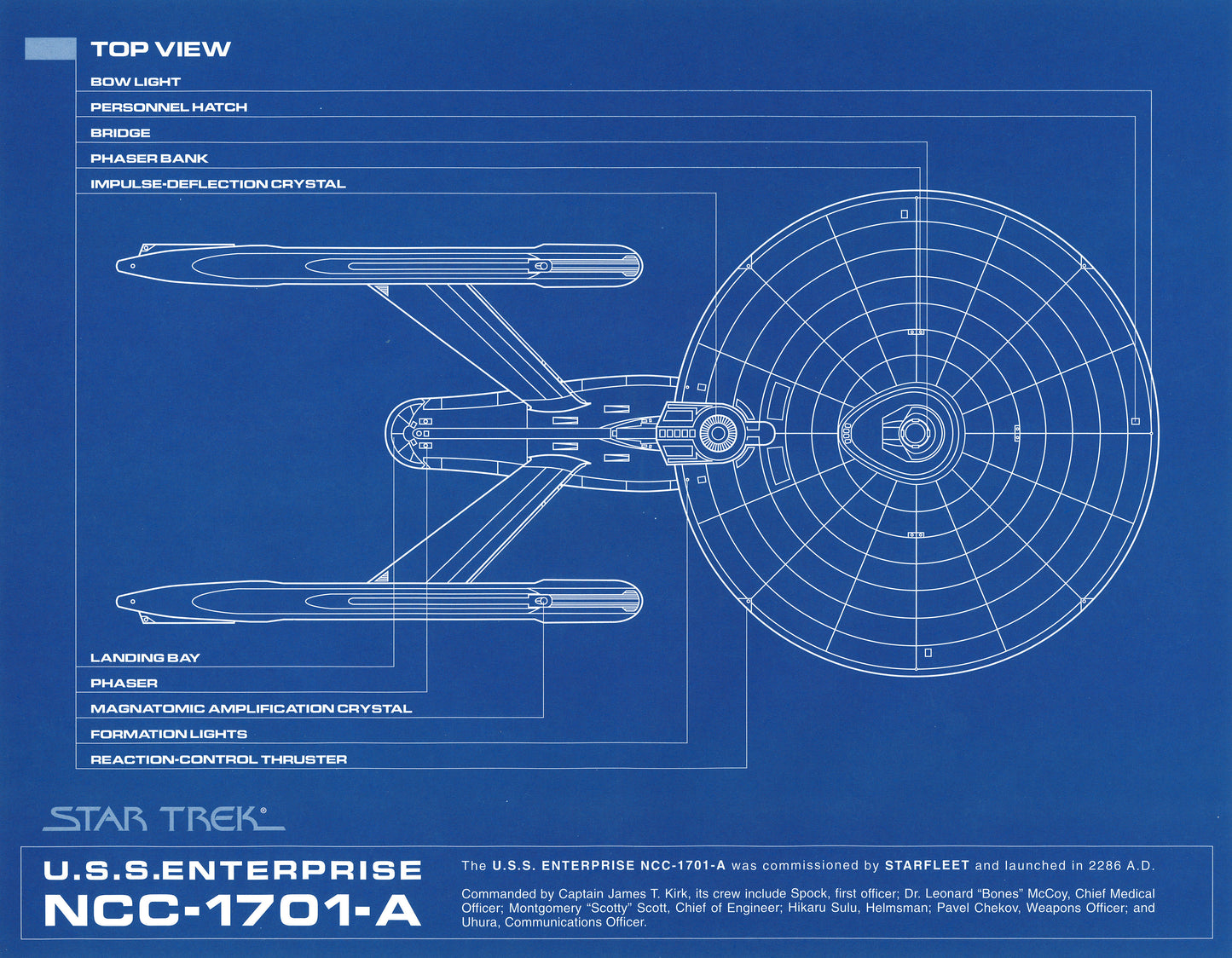 Star Trek TV Show Mousepad 554186 MousepadWarehouse.com