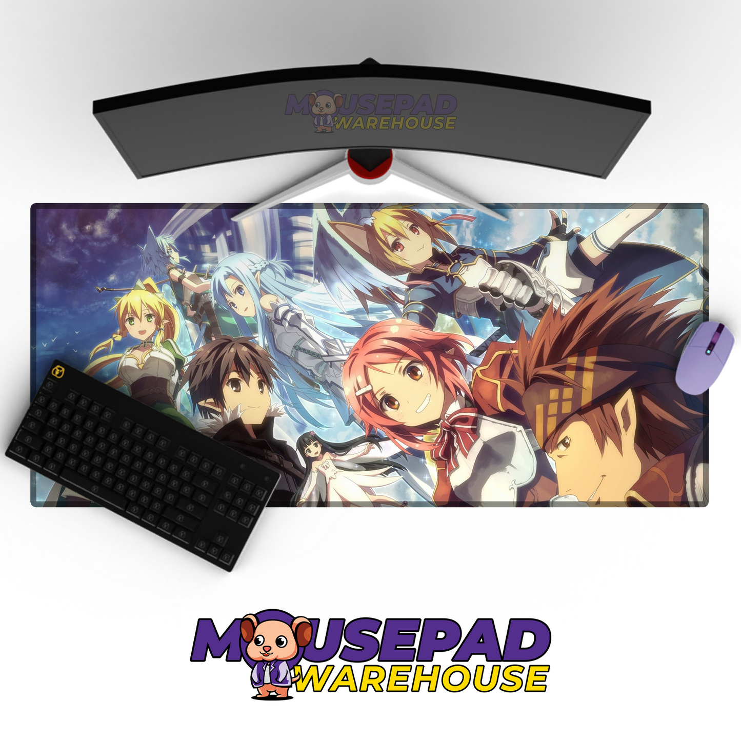 Sword Art Online Anime Mousepad 554406 MousepadWarehouse.com