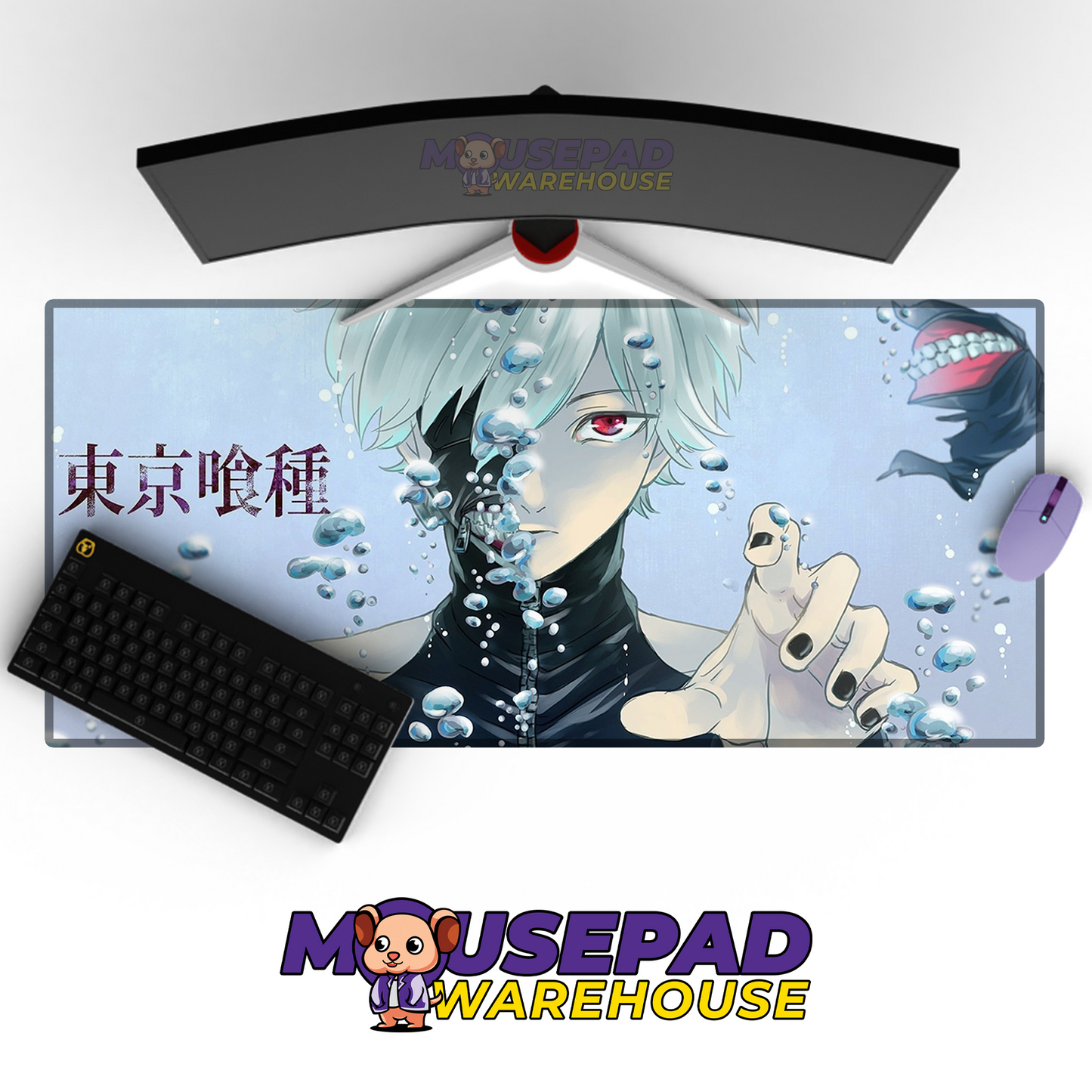 Tokyo Ghoul Anime Mousepad 554421 MousepadWarehouse.com