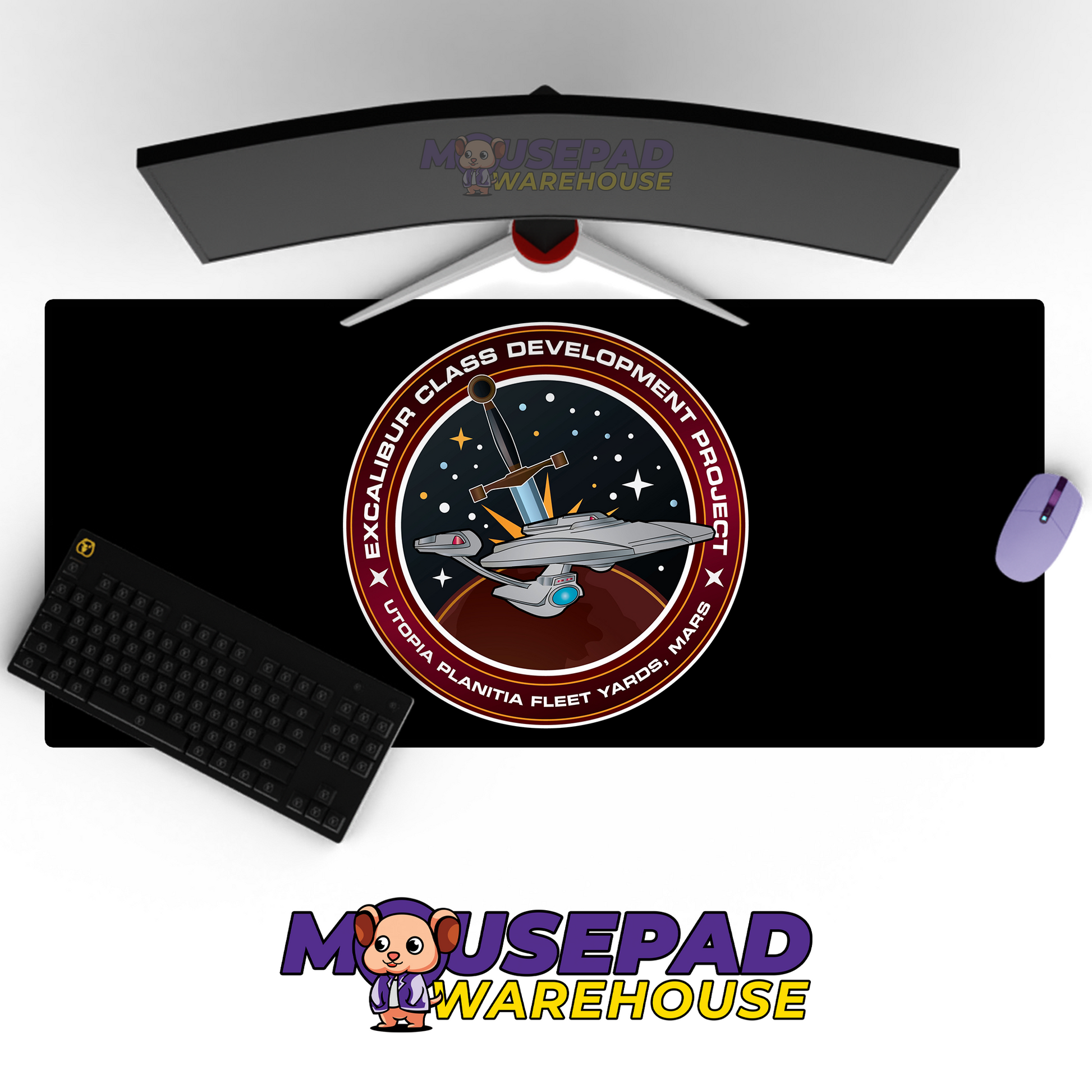 Star Trek TV Show Mousepad 554778 MousepadWarehouse.com